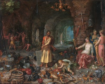 Prophecy of the Prophet Isaiah by Jan the Elder Brueghel